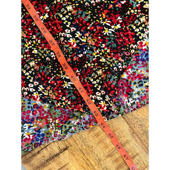 Boohoo | Mixed Floral Paneled Midi Dress Size 14 Wedding Guest Patchwork Ditsy - Picture 14 of 14